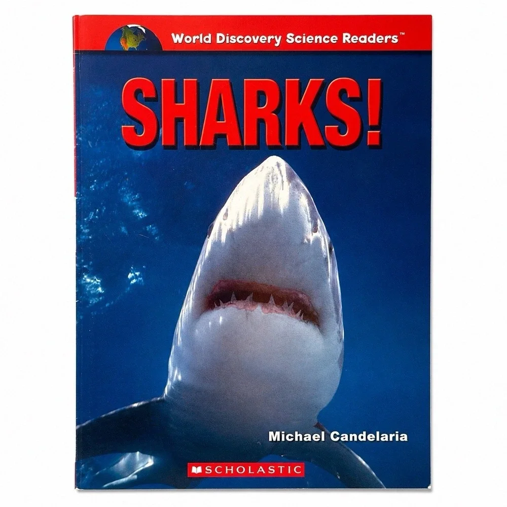 Sharks! by Michael Candelaria;‎ World Discovery Science Readers Homeschool Shark
